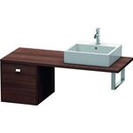 Duravit Konsolenunterschrank BRIOSO Gri chrom 442x420x550mm kastanie dunkel