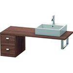 Duravit Konsolenunterschrank BRIOSO Griffe chr 442x320x550mm nussbaum dunkel