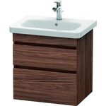 Duravit Waschtischunterbau DURASTYLE 448x580x610mm nussbaum dunkel