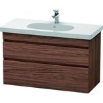 Duravit Waschtischunterbau DURASTYLE 453x1000x610mm nussbaum dunkel