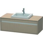 Duravit Waschtischunterbau KETHO 550x1200x426mm leinen