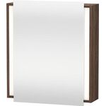 Duravit Spiegelschrank KETHO 180x650x750mm Ans links nussbaum dunkel