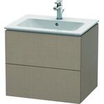 Duravit Waschtischunterbau L-CUBE 620x481x550mm leinen