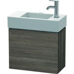 Duravit Waschtischunterbau L-CUBE 400x480x240mm Anschlag rechts pine terra
