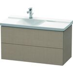Duravit Waschtischunterbau L-CUBE 820x481x555mm leinen