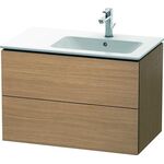 Duravit Waschtischunterbau L-CUBE 550x820x481mm Be re europäische eiche