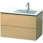 Duravit Waschtischunterbau L-CUBE 550x820x481mm Be re mediterrane eiche