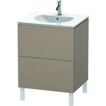 Duravit Waschtischunterbau L-CUBE 514x620x704mm leinen