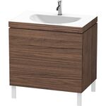 Duravit Möbelwaschtisch DARLING NEW 800x540mm o ÜL 1 HL nussbaum dunkel
