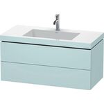 Duravit Waschtischunterbau L-CUBE m WT Vero Air 500x1000x480mm 1 HL li-bl