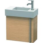 Duravit Waschtischunterbau VERO AIR 436x484x211mm Ans links eiche gebürstet