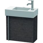 Duravit Waschtischunterbau VERO AIR 436x484x211mm Ans re Ei dunkel gebürstet