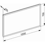Keuco Kristallspiegel EDITION 90 vc 1200x700x56mm KEUCO