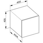 Keuco Sideboard EDITION 90 400x400x485mm Lack Hochglanz weiß KEUCO