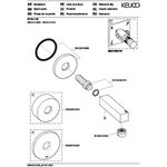 Keuco Wanneneinlauf EDITION 90 vc Ausldg 133mm KEUCO