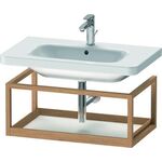 Duravit Ablage DURASTYLE 440x740x300mm weiß matt/eiche massiv