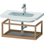 Duravit Ablage DURASTYLE 440x740x300mm basalt matt/eiche massiv