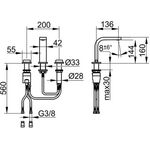 Keuco 3-L WT-Mischer 150 EDITION 11 o ZAG vc KEUCO