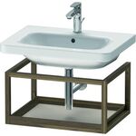 Duravit Ablage DURASTYLE 440x590x300mm taupe/nussbaum massiv