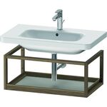Duravit Ablage DURASTYLE 440x740x300mm betongr matt/nussbaum mass