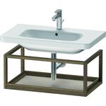 Duravit Ablage DURASTYLE 440x740x300mm taupe/nussbaum massiv