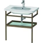 Duravit Handtuchhalter DURASTYLE 440x740mm m Abl li-bl matt/nussbaum mass