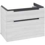V&B Waschtischunterschrank SUBWAY 2.0 787x590x449mm White Wood