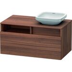 Duravit Waschtischunterbau DURASTYLE 550x1000x500mm Auss re nussbaum natur