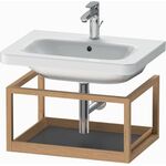 Duravit Ablage DURASTYLE 440x590x300mm graphit matt/eiche massiv