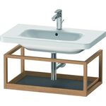 Duravit Ablage DURASTYLE 440x740x300mm graphit matt/eiche massiv