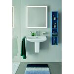 Duravit Waschtisch P3 Comforts m ÜL HLB 550x455mm 1 Hahnloch weiß