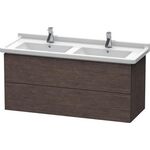 Duravit Waschtischunterbau L-CUBE 469x1220x558mm eiche dunkel gebürstet