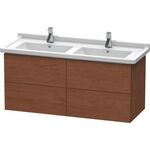 Duravit Waschtischunterbau L-CUBE 469x1220x558mm amerikanisch nussbaum