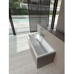 Duravit Rechteck-Badewanne VERO AIR Einbauversion 1 RS 1700x700mm weiß