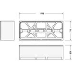 Duravit Rechteck-Badewanne VERO AIR Einbauversion 2 RS 1800x800mm weiß