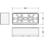Duravit Wannenträger VERO AIR für 700412, 170x75 cm