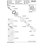 Keuco Absperrventil IXMO UP f 1 Verbr Ros rund bro gebü
