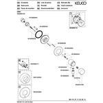 Keuco Umstellventil IXMO UP f 3 Verbr Ros rund ES-fin KEUCO