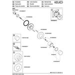 Keuco Umstellventil IXMO UP f 2 Verbr Ros rund ES-fin KEUCO