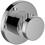 Keuco Brausehalter IXMO Rosette rund alu-fin KEUCO