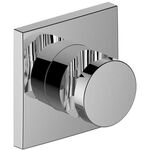Keuco Brausehalter IXMO Rosette eckig alu-fin
