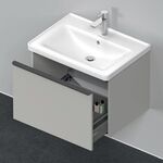 Duravit Waschtischunterbau D-NEO 1 Auszug 440x634x452mm betongrau matt