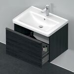 Duravit Waschtischunterbau D-NEO 1 Auszug 440x634x452mm eiche schwarz