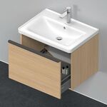 Duravit Waschtischunterbau D-NEO 1 Auszug 440x634x452mm eiche natur