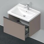 Duravit Waschtischunterbau D-NEO 1 Auszug 440x634x452mm basalt matt