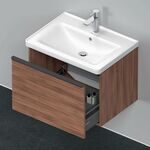 Duravit Waschtischunterbau D-NEO 1 Auszug 440x634x452mm nussbaum natur