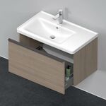 Duravit Waschtischunterbau D-NEO 1 Auszug 440x784x452mm eiche terra