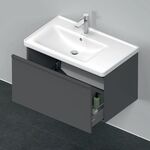 Duravit Waschtischunterbau D-NEO 1 Auszug 440x784x452mm graphit matt
