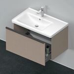 Duravit Waschtischunterbau D-NEO 1 Auszug 440x784x452mm leinen