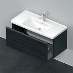 Duravit Waschtischunterbau D-NEO 1 Auszug 440x984x452mm eiche schwarz